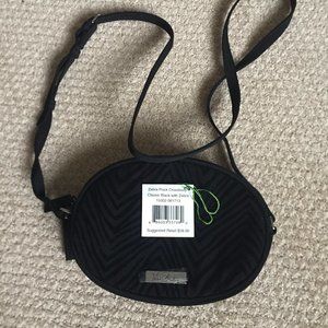 Vera Bradley Zebra flocked crossbody purse
